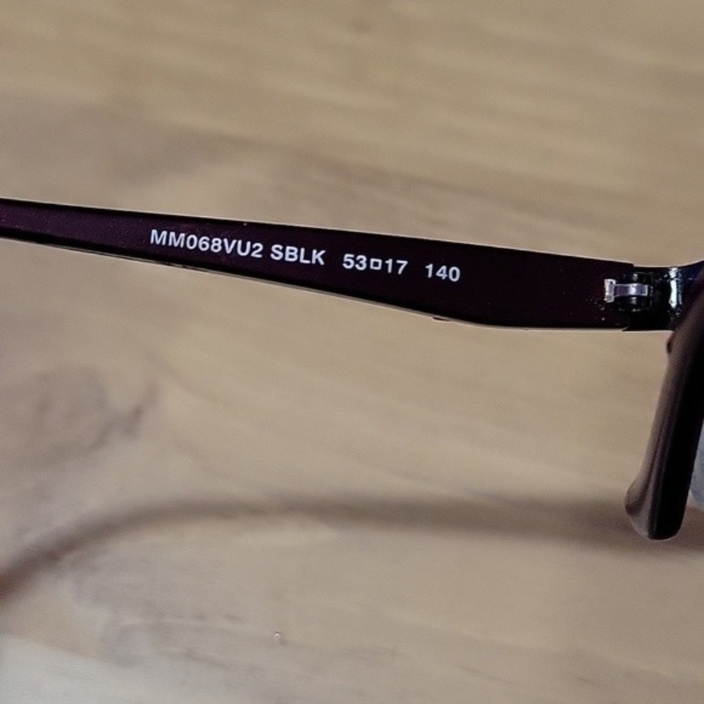 Missoni Wine Rimless Prescription Glass Frame Style Number MM068VU2 - Picture 5 of 6